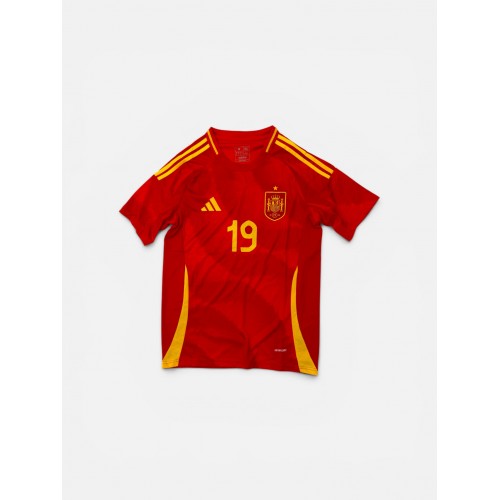 Adidas Ισπανία Lamine Yamal 19 Κόκκινη Ποδοσφαιρική Φανέλα